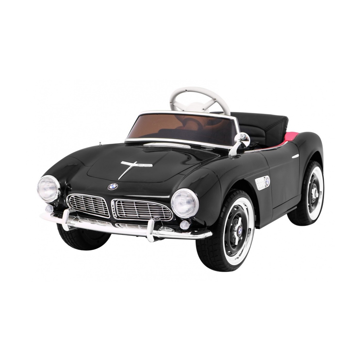 BMW 507 Retro elektrické auto pro děti Black Roadster