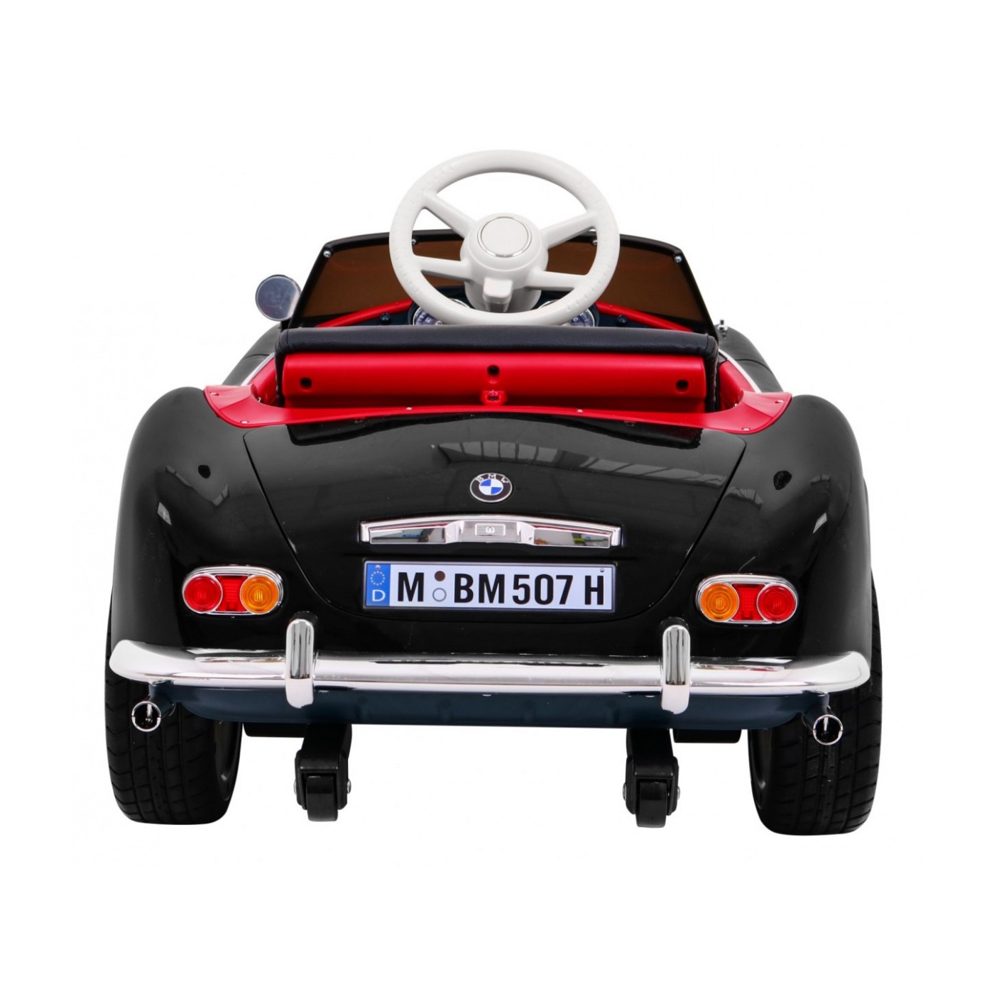 BMW 507 Retro elektrické auto pro děti Black Roadster