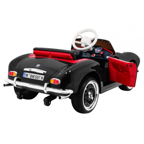 BMW 507 Retro elektrické auto pro děti Black Roadster