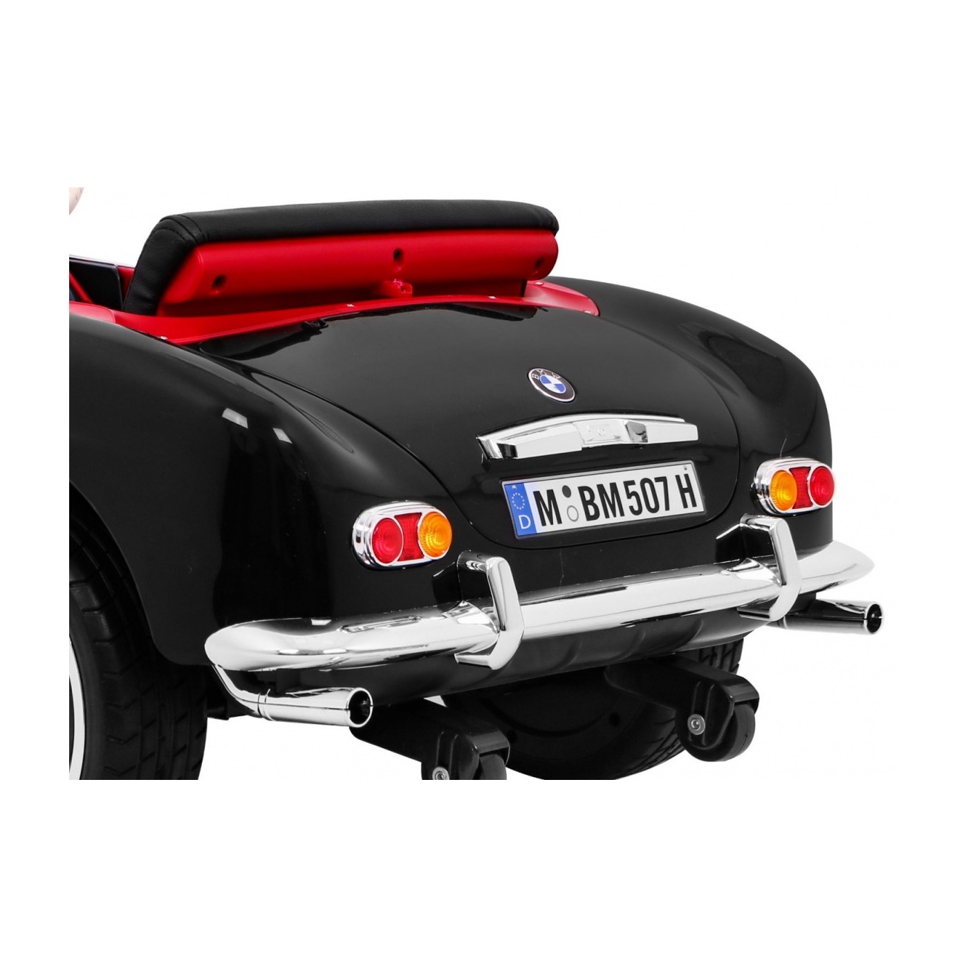 BMW 507 Retro elektrické auto pro děti Black Roadster