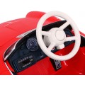 Auto BMW 507 Retro Elektrické Dětské Červené Audio LED Dálkové Ovládání EVA Pomalý Start