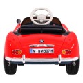 Auto BMW 507 Retro Elektrické Dětské Červené Audio LED Dálkové Ovládání EVA Pomalý Start