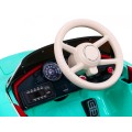 Auto BMW 507 Retro Elektrické Dětské Zelené Audio LED Dálkové Ovládání EVA Pomalý Start