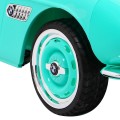 Auto BMW 507 Retro Elektrické Dětské Zelené Audio LED Dálkové Ovládání EVA Pomalý Start