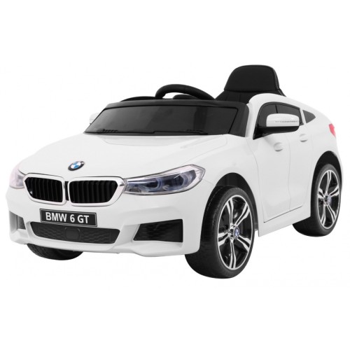Baterie do auta BMW 6 GT bílá + dálkové ovládání + pomalý start + EVA + řemeny + LED MP3
