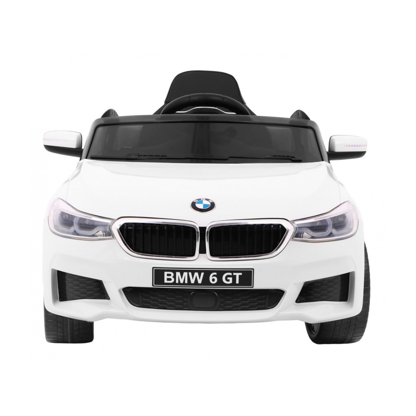 Baterie do auta BMW 6 GT bílá + dálkové ovládání + pomalý start + EVA + řemeny + LED MP3