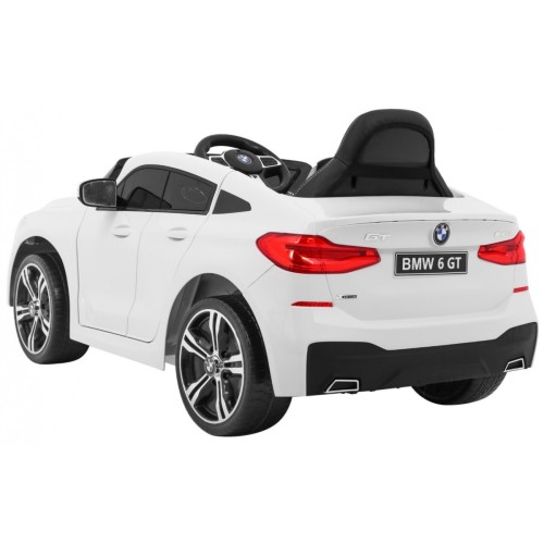 Baterie do auta BMW 6 GT bílá + dálkové ovládání + pomalý start + EVA + řemeny + LED MP3