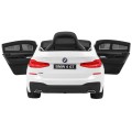 Baterie do auta BMW 6 GT bílá + dálkové ovládání + pomalý start + EVA + řemeny + LED MP3