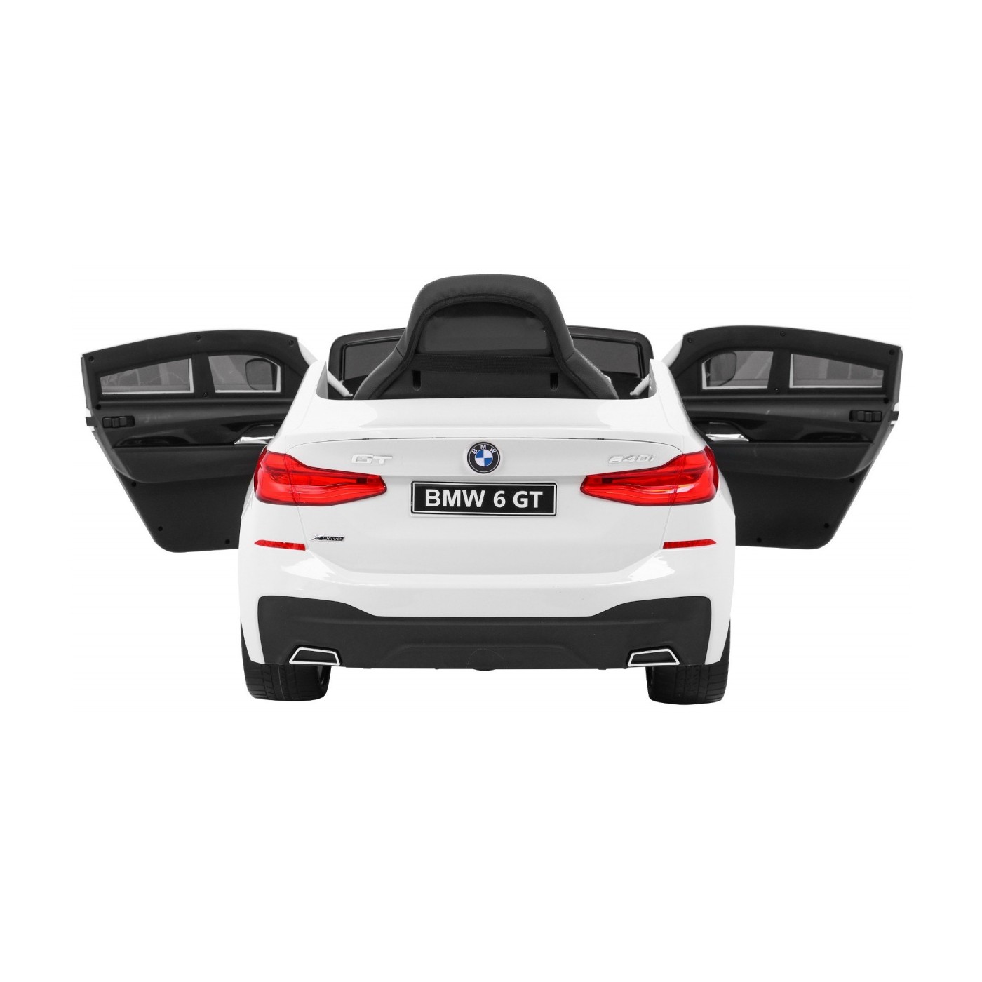 Baterie do auta BMW 6 GT bílá + dálkové ovládání + pomalý start + EVA + řemeny + LED MP3