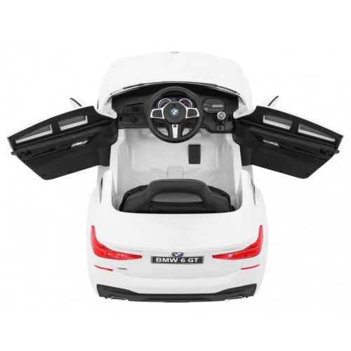 Baterie do auta BMW 6 GT bílá + dálkové ovládání + pomalý start + EVA + řemeny + LED MP3