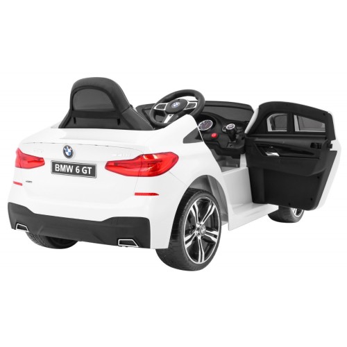 Baterie do auta BMW 6 GT bílá + dálkové ovládání + pomalý start + EVA + řemeny + LED MP3