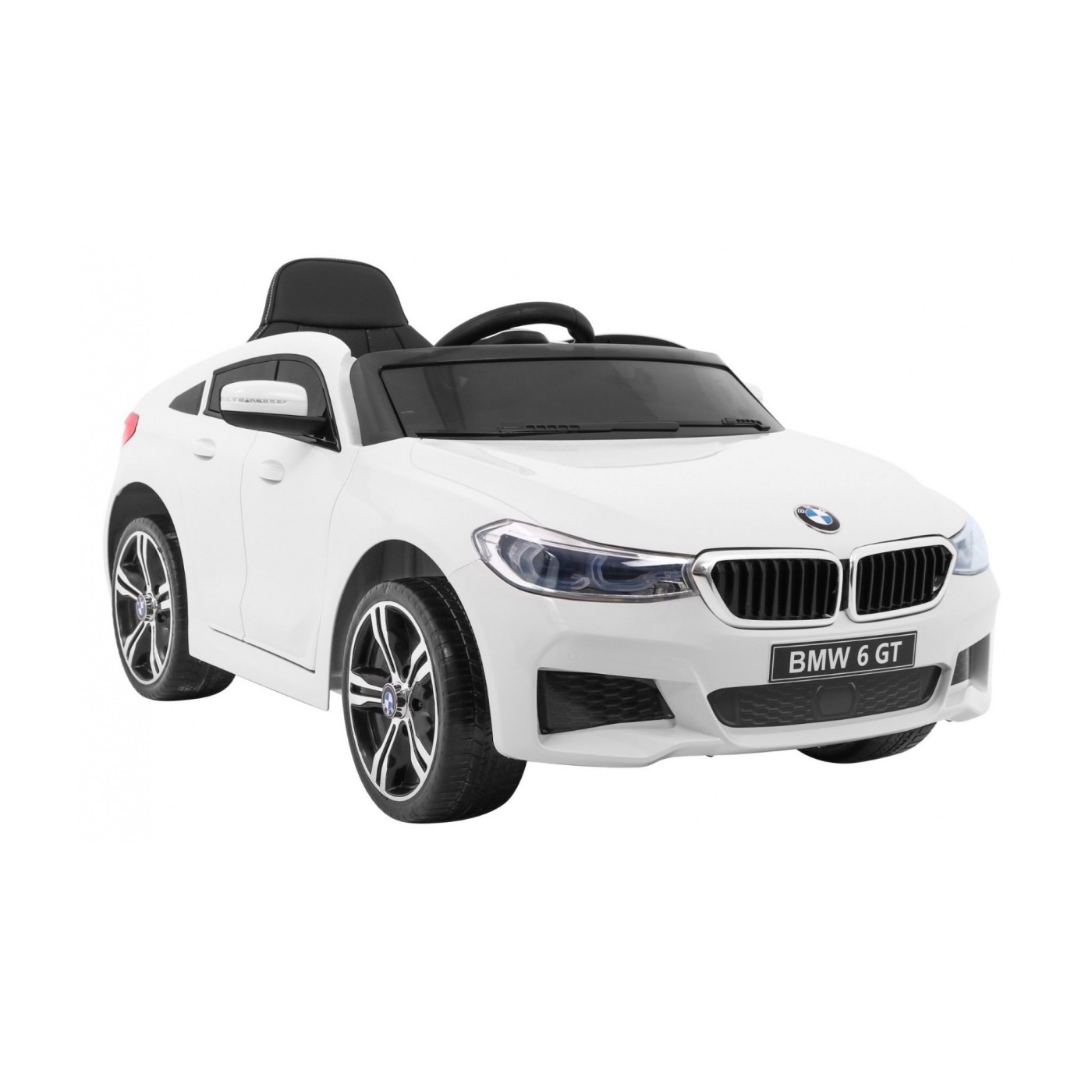 Baterie do auta BMW 6 GT bílá + dálkové ovládání + pomalý start + EVA + řemeny + LED MP3