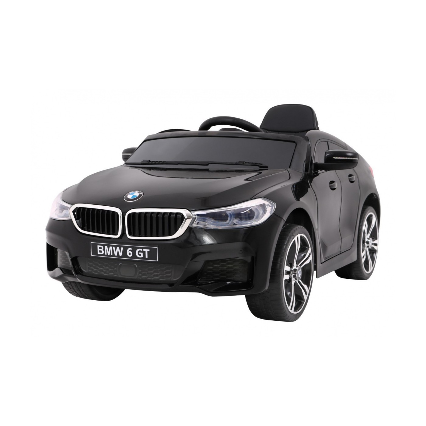 BMW 6 GT baterie do auta černá + dálkové ovládání + pomalý start + EVA + bezpečnostní pásy + MP3 LED
