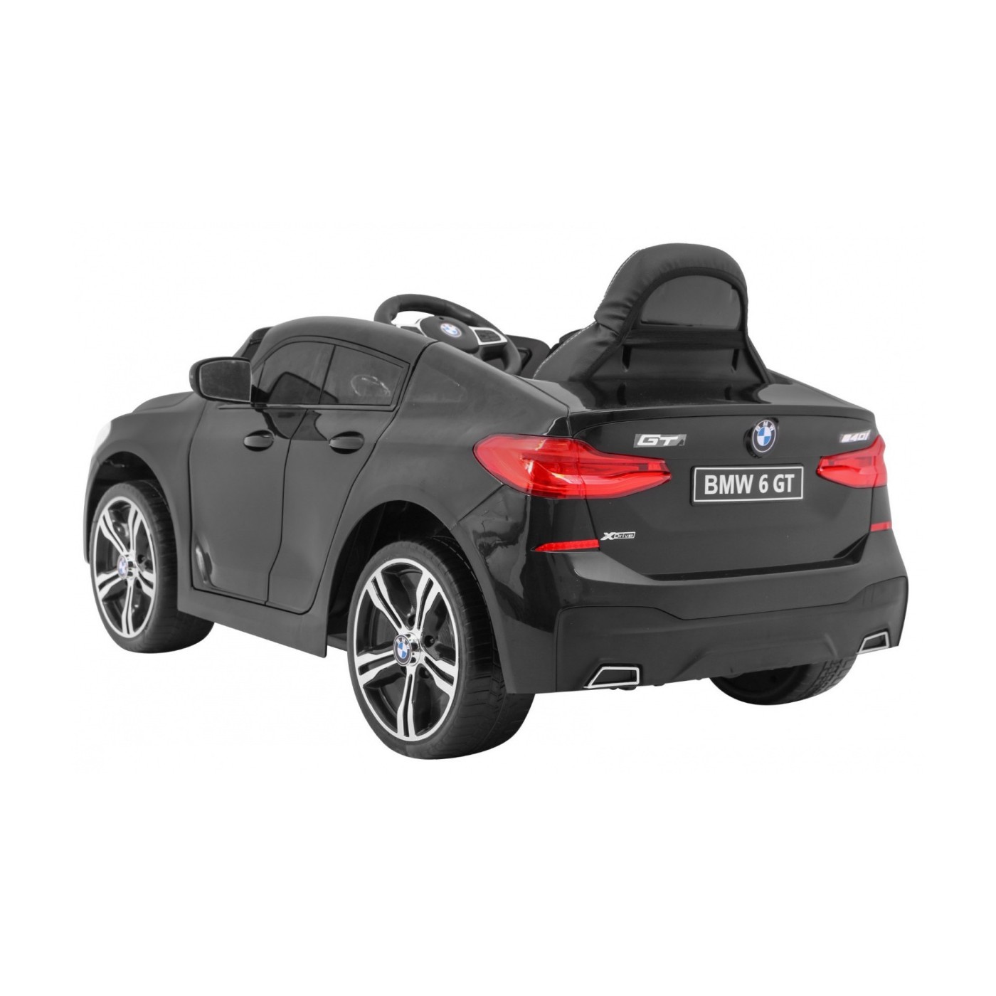 BMW 6 GT baterie do auta černá + dálkové ovládání + pomalý start + EVA + bezpečnostní pásy + MP3 LED