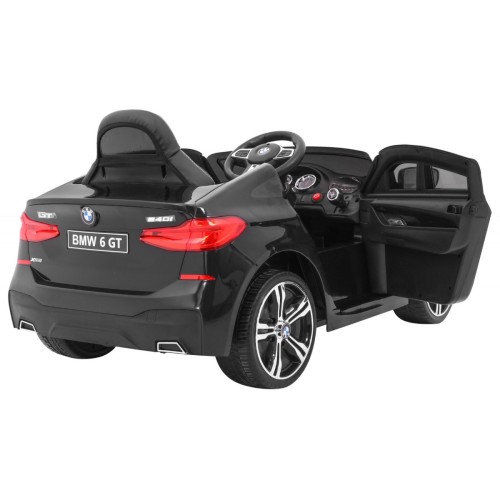 BMW 6 GT baterie do auta černá + dálkové ovládání + pomalý start + EVA + bezpečnostní pásy + MP3 LED