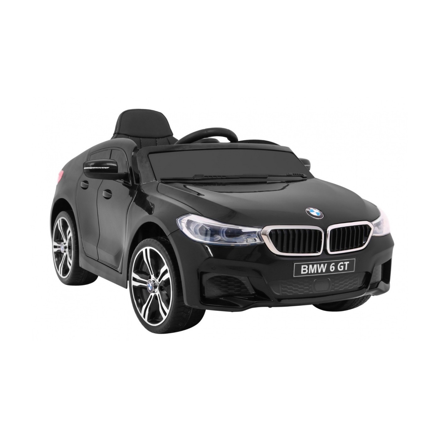 BMW 6 GT baterie do auta černá + dálkové ovládání + pomalý start + EVA + bezpečnostní pásy + MP3 LED