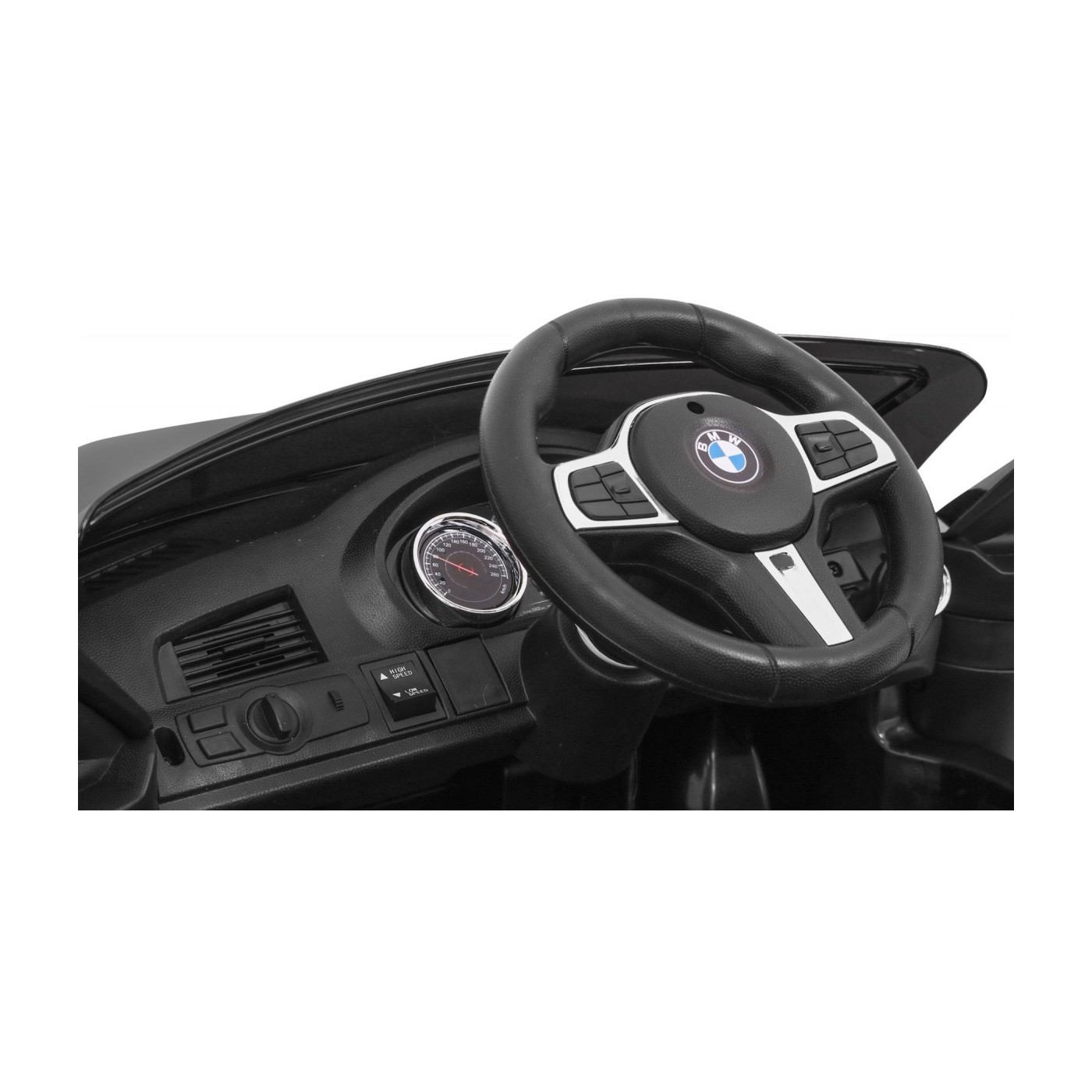 BMW 6 GT baterie do auta černá + dálkové ovládání + pomalý start + EVA + bezpečnostní pásy + MP3 LED