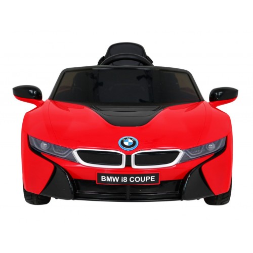 BMW I8 Lift Auto Baterie ovládaná červeně + Dálkové ovládání + Pomalý start + 3 bodové pruhy + MP3 USB + LED
