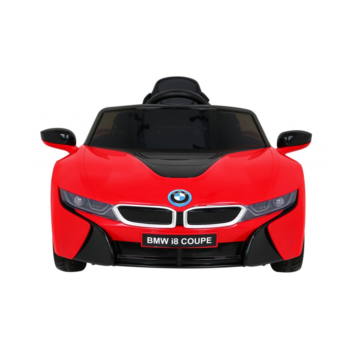 BMW I8 Lift Auto Baterie ovládaná červeně + Dálkové ovládání + Pomalý start + 3 bodové pruhy + MP3 USB + LED