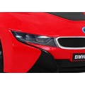 BMW I8 Lift Auto Baterie ovládaná červeně + Dálkové ovládání + Pomalý start + 3 bodové pruhy + MP3 USB + LED