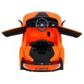 BMW I8 Lift Auto Baterie ovládaná oranžově + Dálkové ovládání + Pomalý start + 3 bodové pruhy + MP3 USB + LED