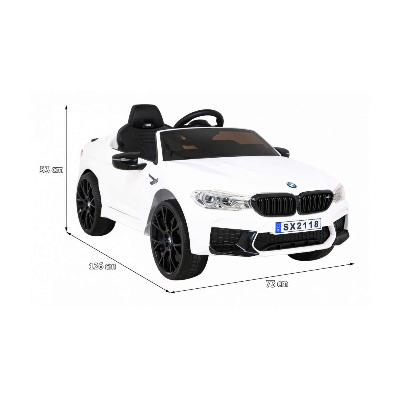 BMW M5 DRIFT Vehicle Bílá