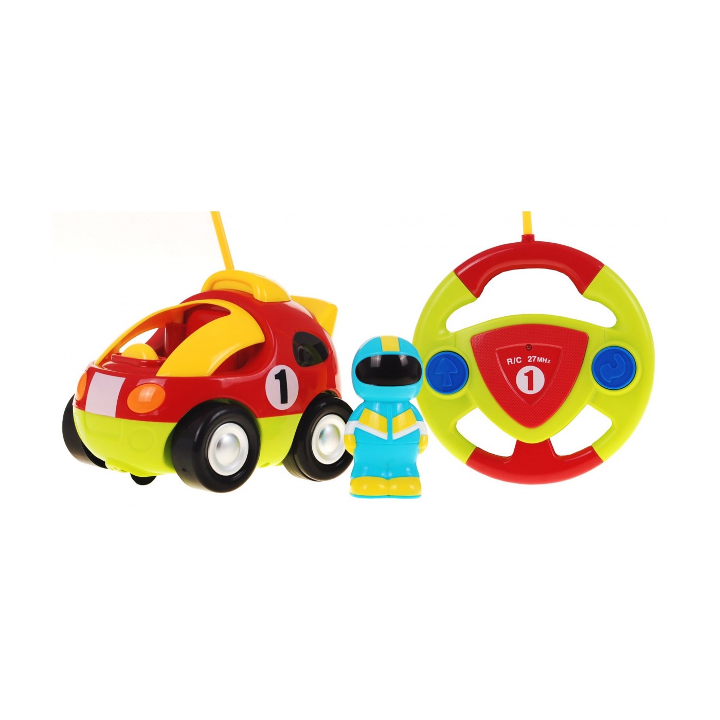 Závodní auto R C zeleno - červené