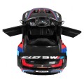 BMW M6 GT3 Dětská baterie do auta černá + přívod vzduchu + MP3 zvuková světla + dálkové ovládání