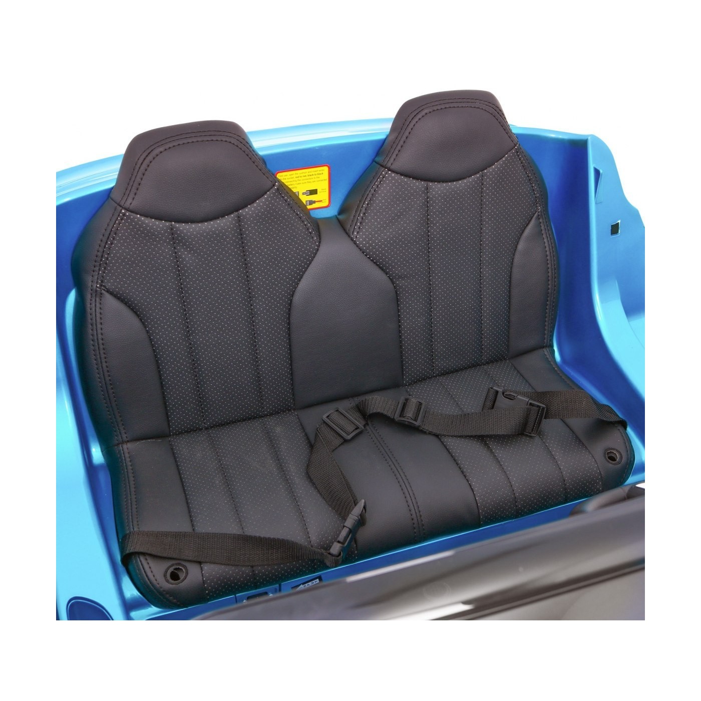 BMW X6M XXL pro 2 děti barva modrá dálkové ovládání pásy pomalý start MP3 LED