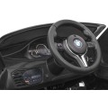 Elektrická barva pro děti BMW X6M černá + dálkové ovládání + EVA + pomalý start + audio + LED