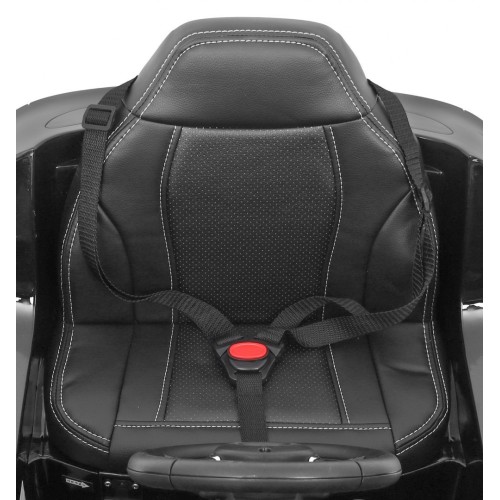 Elektrická barva pro děti BMW X6M černá + dálkové ovládání + EVA + pomalý start + audio + LED