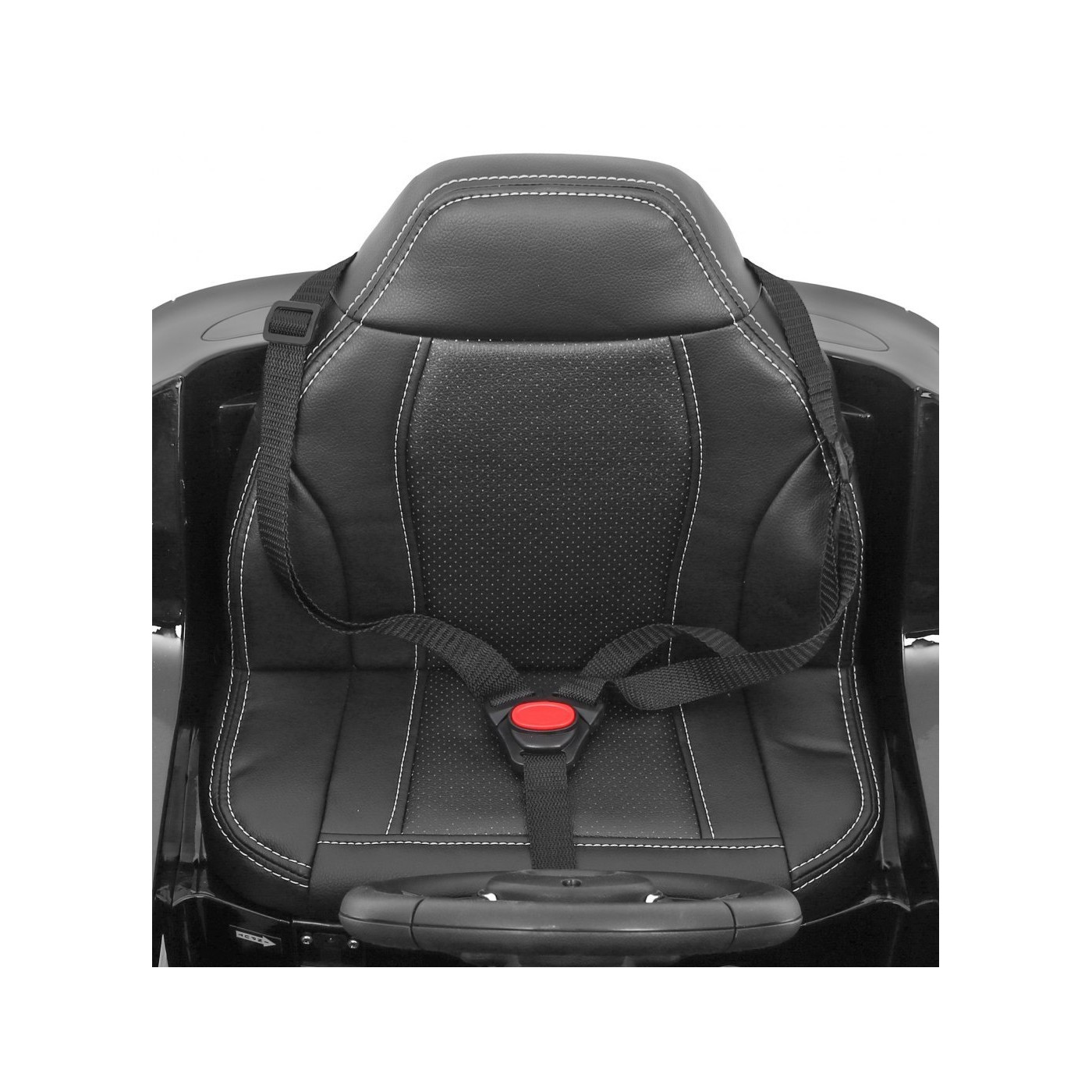 Elektrická barva pro děti BMW X6M černá + dálkové ovládání + EVA + pomalý start + audio + LED