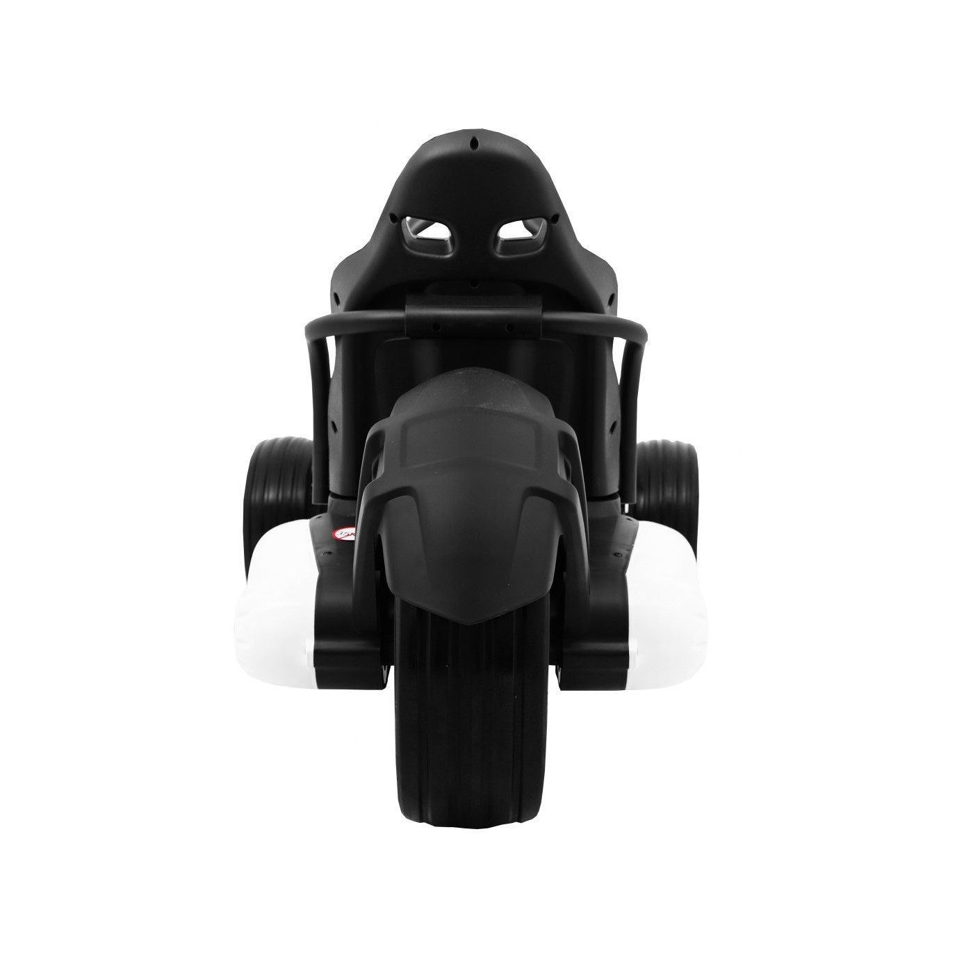 Baterie Go-kart XR-1 Dětské auto Bílá + Nastavitelný volant + Tvarované sedadlo