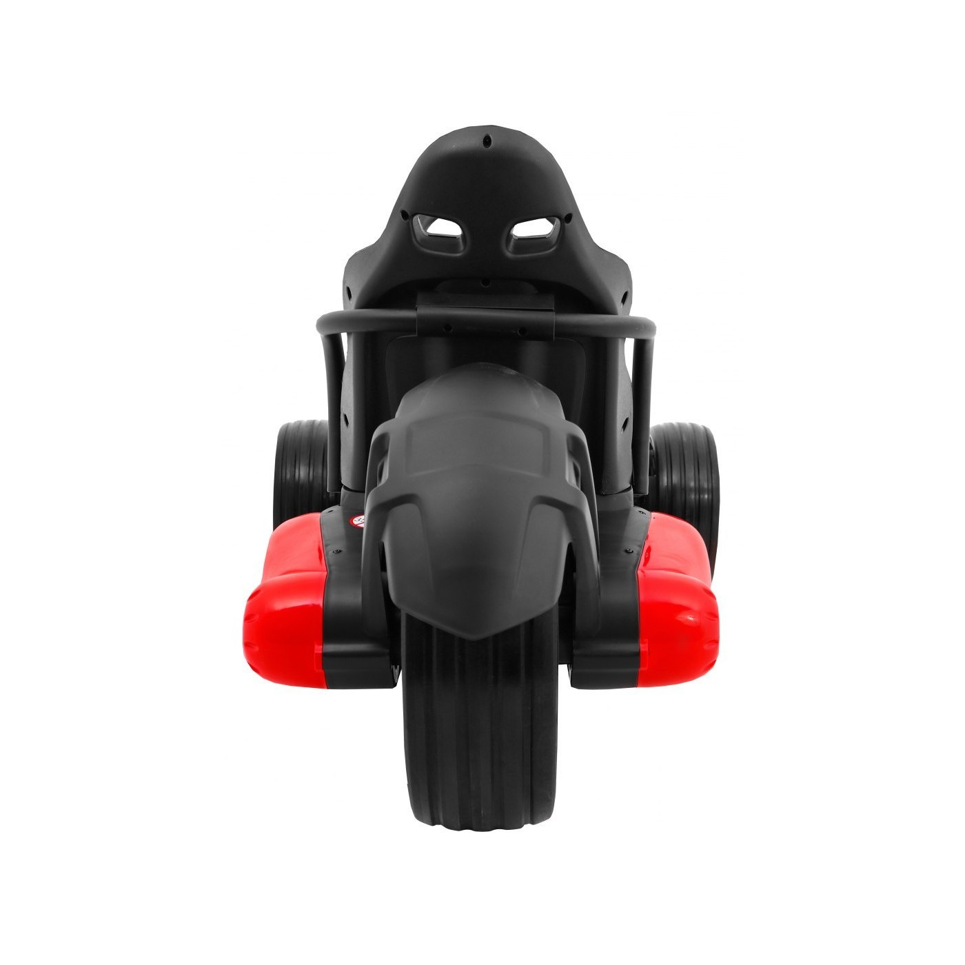 Bateriová motokára Kids XR-1 auto červená + nastavitelný volant + tvarované sedadlo