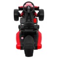 Bateriová motokára Kids XR-1 auto červená + nastavitelný volant + tvarované sedadlo
