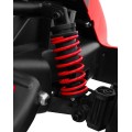 Bateriová motokára Kids XR-1 auto červená + nastavitelný volant + tvarované sedadlo
