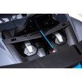 Dětská autobaterie Bugatti Divo šedá + dálkové ovládání + EVA + pomalý start + LED MP3