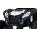 Buggy ATV Racing pro 2 děti bílá + Naped 4x4 + dálkové ovládání + pomalý start + MP3 LED