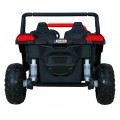 Buggy ATV Racing pro 2 děti červená + 4x4 pohon + dálkové ovládání + pomalý start + MP3 LED