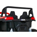 Buggy ATV Racing pro 2 děti červená + 4x4 pohon + dálkové ovládání + pomalý start + MP3 LED
