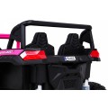 Buggy ATV Racing pro 2 děti růžová 4x4 dálkové ovládání pomalý start MP3 LED