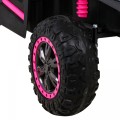 Buggy ATV Racing pro 2 děti růžová 4x4 dálkové ovládání pomalý start MP3 LED