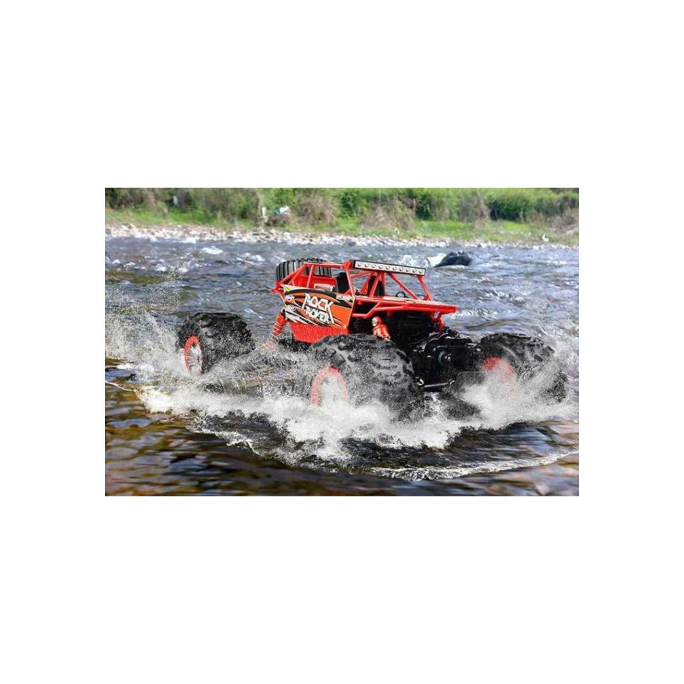 Pásový rover Obojživelné děti 8+ Dálkové ovládání Model 1:12 Naped 4x4