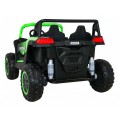 Buggy ATV Racing pro 2 děti zelená + 4x4 pohon + dálkové ovládání + pomalý start + MP3 LED