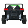 Buggy ATV Racing pro 2 děti zelená + 4x4 pohon + dálkové ovládání + pomalý start + MP3 LED