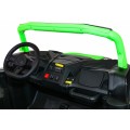 Buggy ATV Racing pro 2 děti zelená + 4x4 pohon + dálkové ovládání + pomalý start + MP3 LED