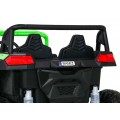 Buggy ATV Racing pro 2 děti zelená + 4x4 pohon + dálkové ovládání + pomalý start + MP3 LED