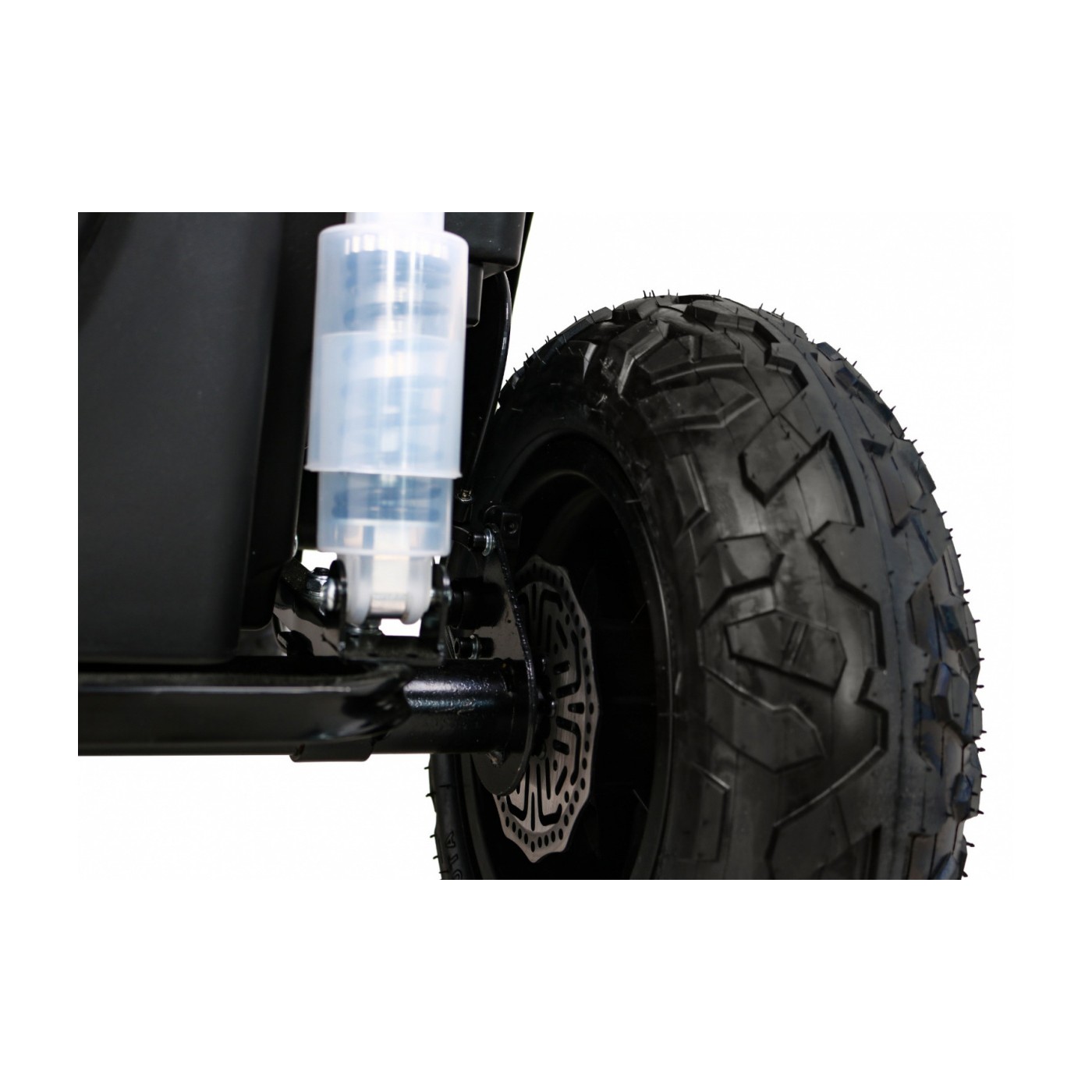 Buggy ATV Strong Racing pro 2 děti červený střídavý motor nafouknutá kola Audio LED