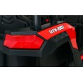 Buggy ATV Strong Racing pro 2 děti červený střídavý motor nafouknutá kola Audio LED