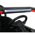 Buggy ATV Strong Racing pro 2 děti červený střídavý motor nafouknutá kola Audio LED
